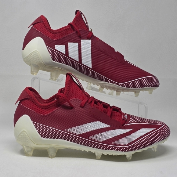 Adidas Men\'s Adizero Electric.1 Football Cleats Size 9 Team Power Red IF2428 New main image 5